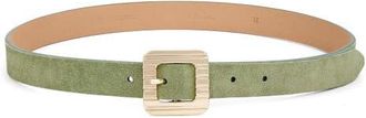 Ettika Suede Belt in Olivine at Nordstrom, Size X-Large