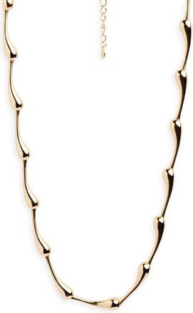Argento Vivo Paisly Link Necklace in Gold at Nordstrom