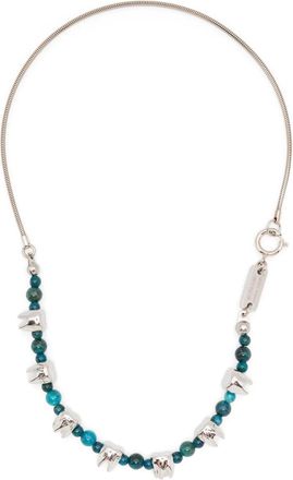 In Gold We Trust Paris Collana Sacred Tooth - Verde