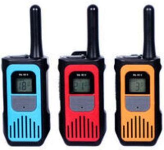 OEM Paquete De 3 Walkie-talkies Recargables Con Usb-c Y Funci&oacute;n Vox: Gran Alcance Para Ni&ntilde;os Y Adultos, Ideales Para Senderismo Y Ciclismo