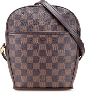 Louis Vuitton Pre-owned Womens Alma Crossbody Bag - Dark Brown Textile - One Size