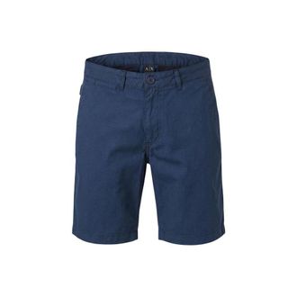 A|X Armani Exchange Cotton Blend Shorts - Blue
