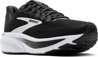 Brooks Mens Ghost 17 Running Shoes In Black/white