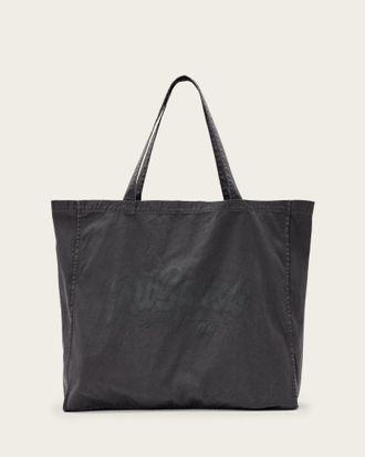 AllSaints Cotton Large Odyssey Tote Bag, Size: One Size