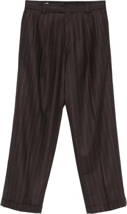 Kaptain Sunshine 2Pleats Pinstripe-cuffed Trousers