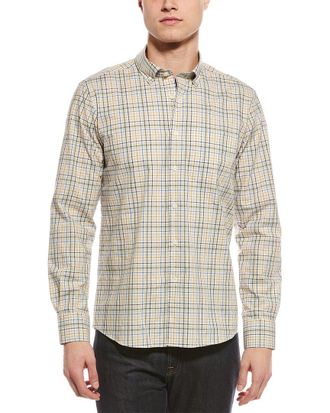 Scott Barber M&eacute;lange Plaid Shirt