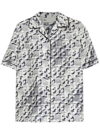 Tory Burch monogram shirt - White