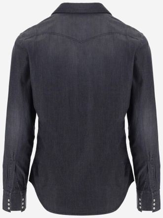 Alessandro Gherardi Cotton Denim Shirt - Gray