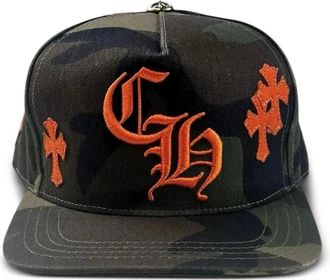 Chrome Hearts Cappello con logo ricamato - Verde