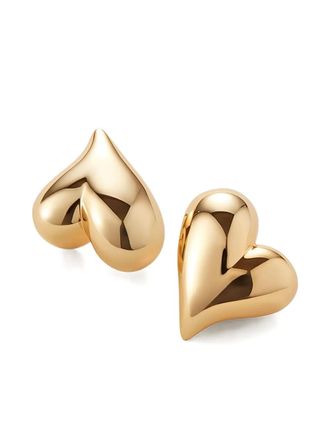 JENNY BIRD Art heart-shaped earrings - Gold