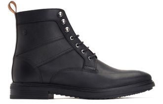 Base London Dickson Mens Leather Boots - Black - Size UK 11