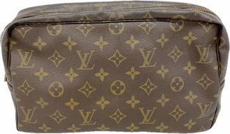 Louis Vuitton Brown Pouch (Pre-Owned)