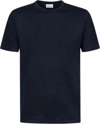 Profuomo T-Shirt Crew Neck SS - Heren - T-shirts - Blauw - 2XL - Katoen - Tops