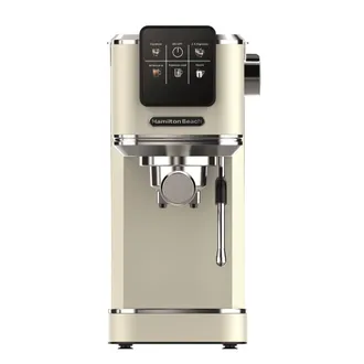 Hamilton Beach BaristaPro Touch 5-in-1 Espresso Machine Cream HBC5210C