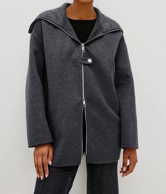 Rails Silves Jacket In Charcoal