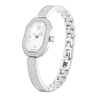 Swarovski Dextera Bangle Horloge - Dames - Horloges - Grijs - ONE Size - Accessoires