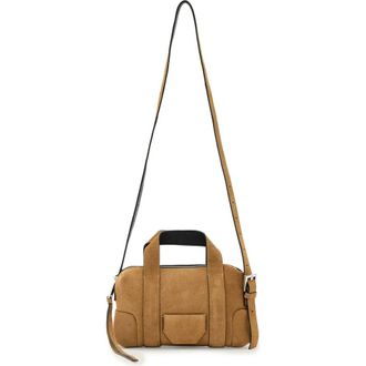 AllSaints Ares S Compact Crossbody Bag in Biscuit Brown at Nordstrom