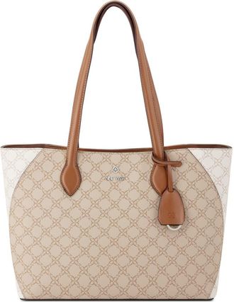 Nine West Cheryth Tote in Khaki Logo Multi at Nordstrom Rack