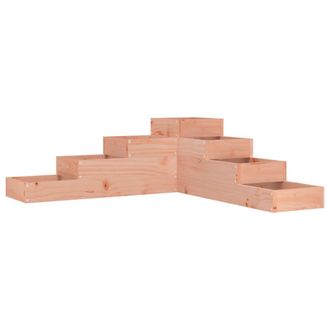 vidaXL Vidaxl - Jardinera De 4 Niveles Madera Maciza Douglas 106x104,5x36 Cm