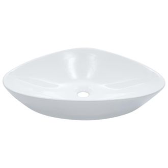 Berkfield Home Wash Basin 58.5x39x14 cm Ceramic White