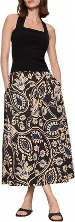 Sanctuary Forward Mix Media Dress In Shapeshift With Black