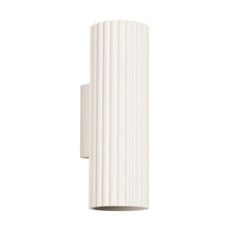 Wonderlamp Aplique de pared de aluminio beige con 2 luces gu10