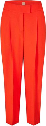 HUGO BOSS Dames Tiroko Regular Broek (Feloranje)