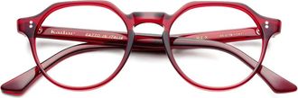 Kàdor octagonal-frame glasses - Red