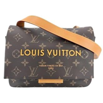 Louis Vuitton Pre-owned Vintage Shoulder Bag - Heren - Pre-owned - Bruin - Maat: ONE Size