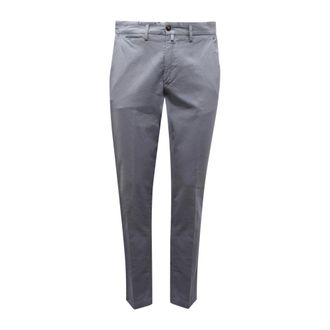 BRIGLIA 1949 Broeken, Heren, Blauw, W32, Italiaanse Broek Bg 32 Model