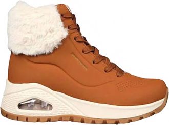 Skechers Womens Uno Rugged Fall Air Boots In Brown