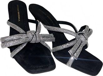 Loeffler Randall Womens Margi Bow Heel In Black