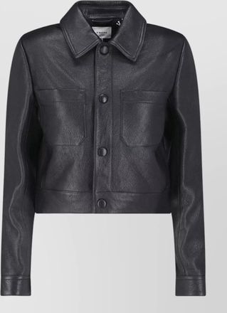 Frame Denim leather coat