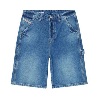 Diesel Denim Shorts, male, Blue, Size: W31 D-Livery W Short