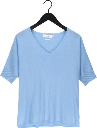 Notshy Aimee Jumper - Dames - V-hals truien - Blauw - Xs/S - Kasjmier - Truien & Vesten