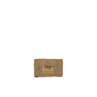 Love Moschino Dames, Tassen, Beige, Maat: ONE Size Velours