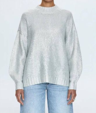 Pistola Denim Cici Sweater In Snow Disco