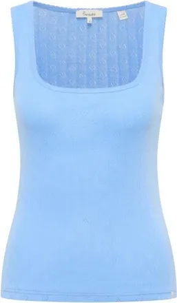 Tranquillo Jerseytop Rosaa Alltagsunterw&auml;sche f&uuml;r Damen | blau