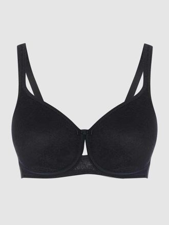 Naturana PLUS SIZE Soft-BH aus Spitze Modell Salamanca in Black, Gr&ouml;&szlig;e 70A