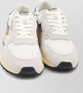 Autry leather nylon low-top sneakers