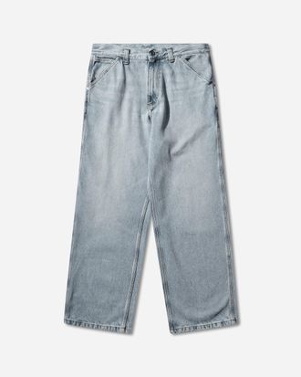 Carhartt Work in Progress Men s Belmont Pants Blue (Worn Bleached)
