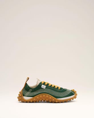 Ami Green mesh Mirage sneakers Multicolor - 36 - Unisex
