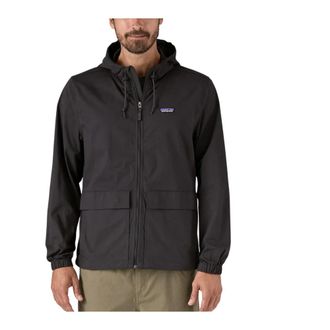 Patagonia Nomader Hoody Jacket - Heren - Windbreakers - Zwart - XL - Katoen - Fitness