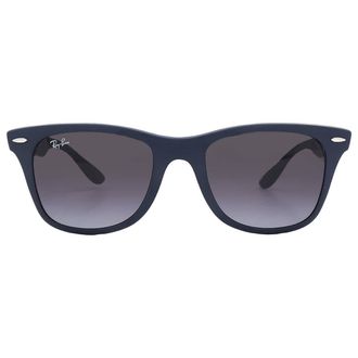 Ray-Ban Wayfarer Liteforce Grey Gradient Square Unisex Sunglasses RB4195 63318G 52