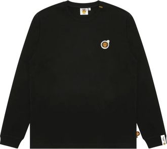 Bapy by A Bathing Ape Baby Milo long sleeve T-shirt - women - Cotton - S - Black