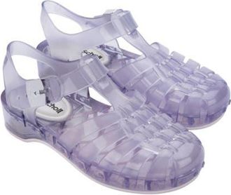 Melissa x Scholl Possession Pescura Ankle Strap Platform Fisherman Sandal in Clear at Nordstrom, Size 10