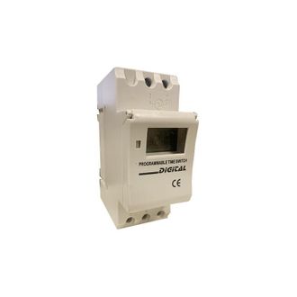 Digital 04632 Interruptor Horario 16a 24/7 - Gris