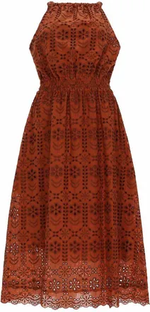 Paul Smith Perforated Midi Dress