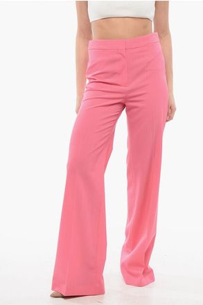 Stella McCartney Stretch Wool Pants with High Waist size 40