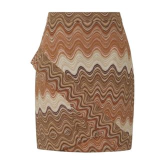MC2 Saint Barth Dames, Rokken, Veelkleurig, Maat: M/L Katoen